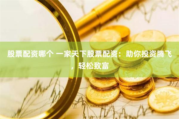 股票配资哪个 一家天下股票配资：助你投资腾飞，轻松致富